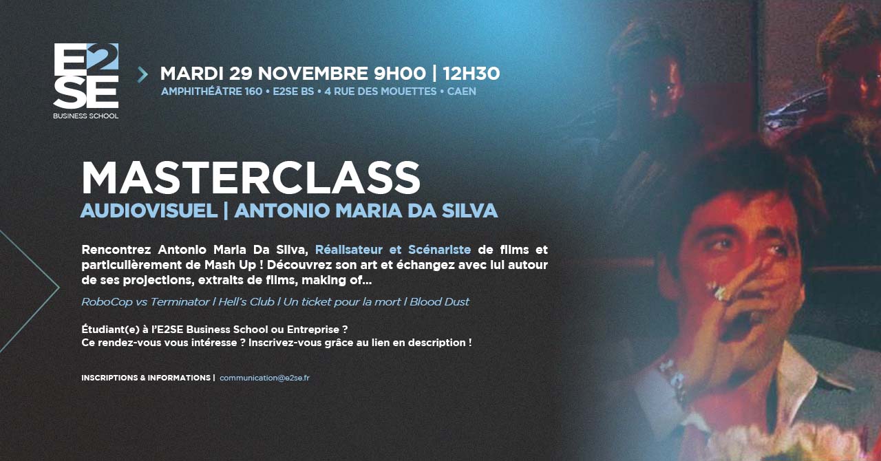 Image mise en avant de l'article MASTERCLASS AUDIOVISUEL