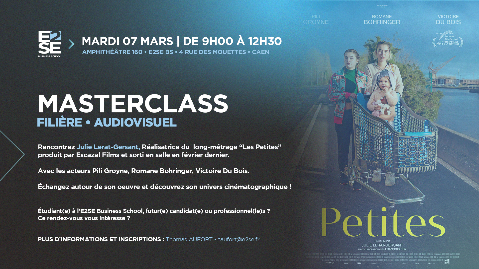 Image mise en avant de l'article [ MASTERCLASS AUDIOVISUEL | JULIE LERAT-GERSANT ] 📽