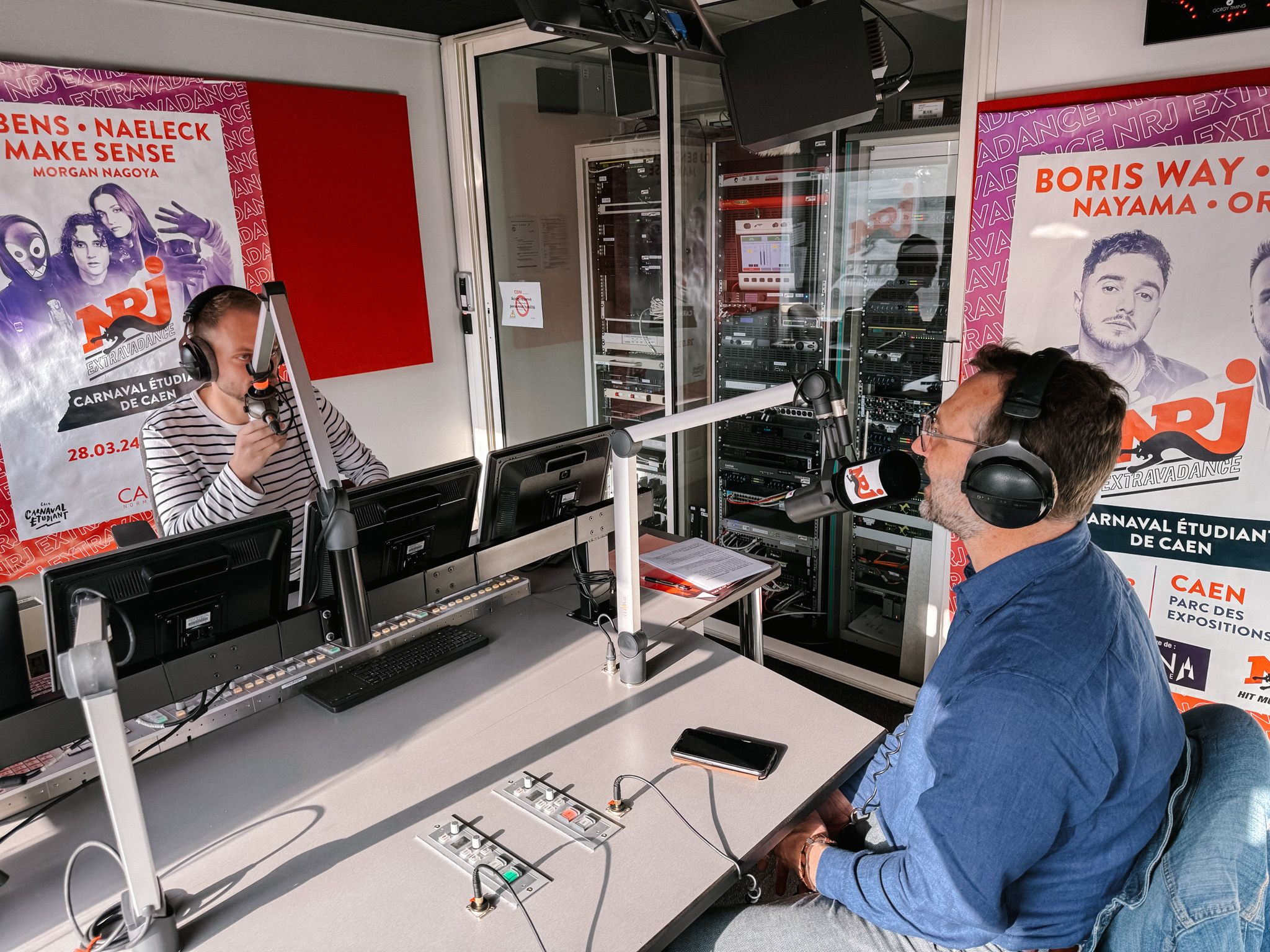 Image mise en avant de l'article Passage chez NRJ CAEN – La Crème de la Pub