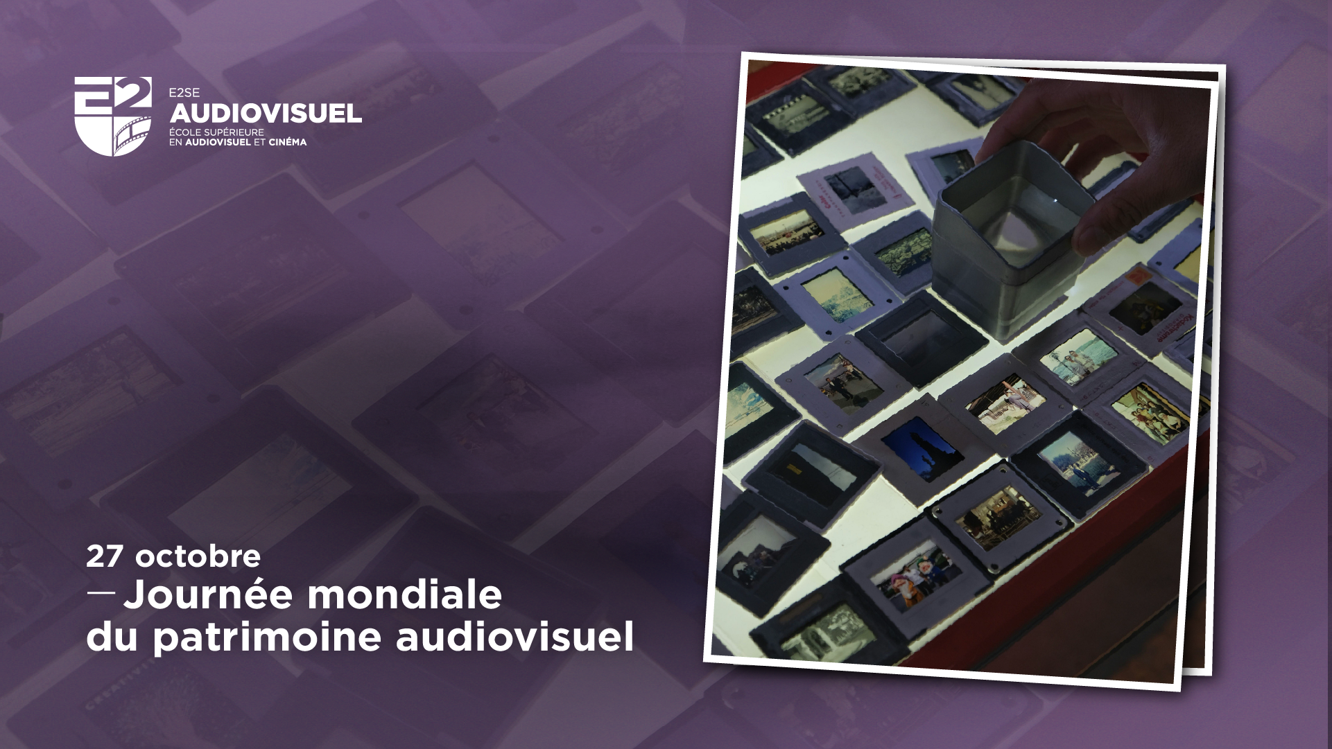 Image mise en avant de l'article Le 27 octobre, c&rsquo;est la Journée mondiale du patrimoine audiovisuel !