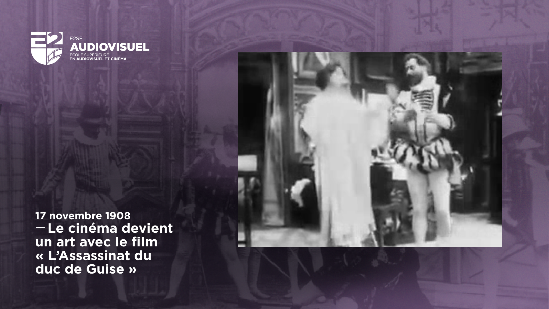 Image mise en avant de l'article 28 décembre 1895 : Naissance officielle du cinéma !