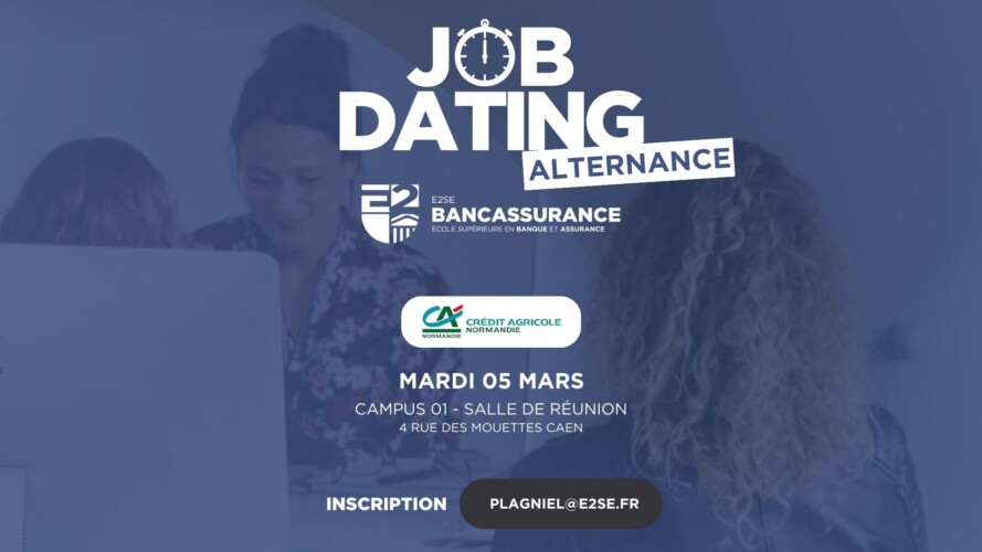 Image mise en avant de l'article JOB DATING Bancassurance – Crédit Agricole Normandie