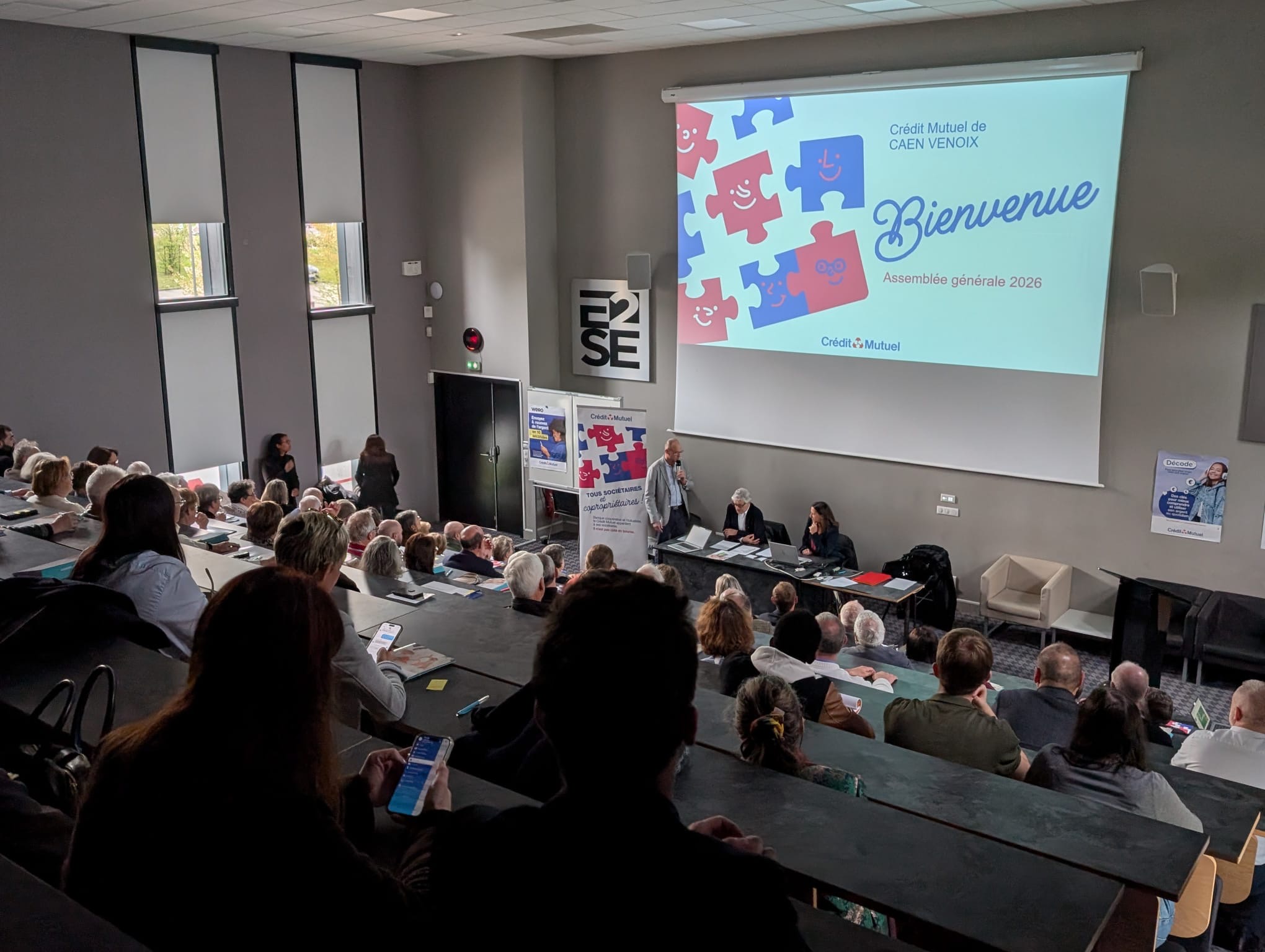 Image mise en avant de l'article e2se accueille le crédit mutuel le temps d&rsquo;un soir