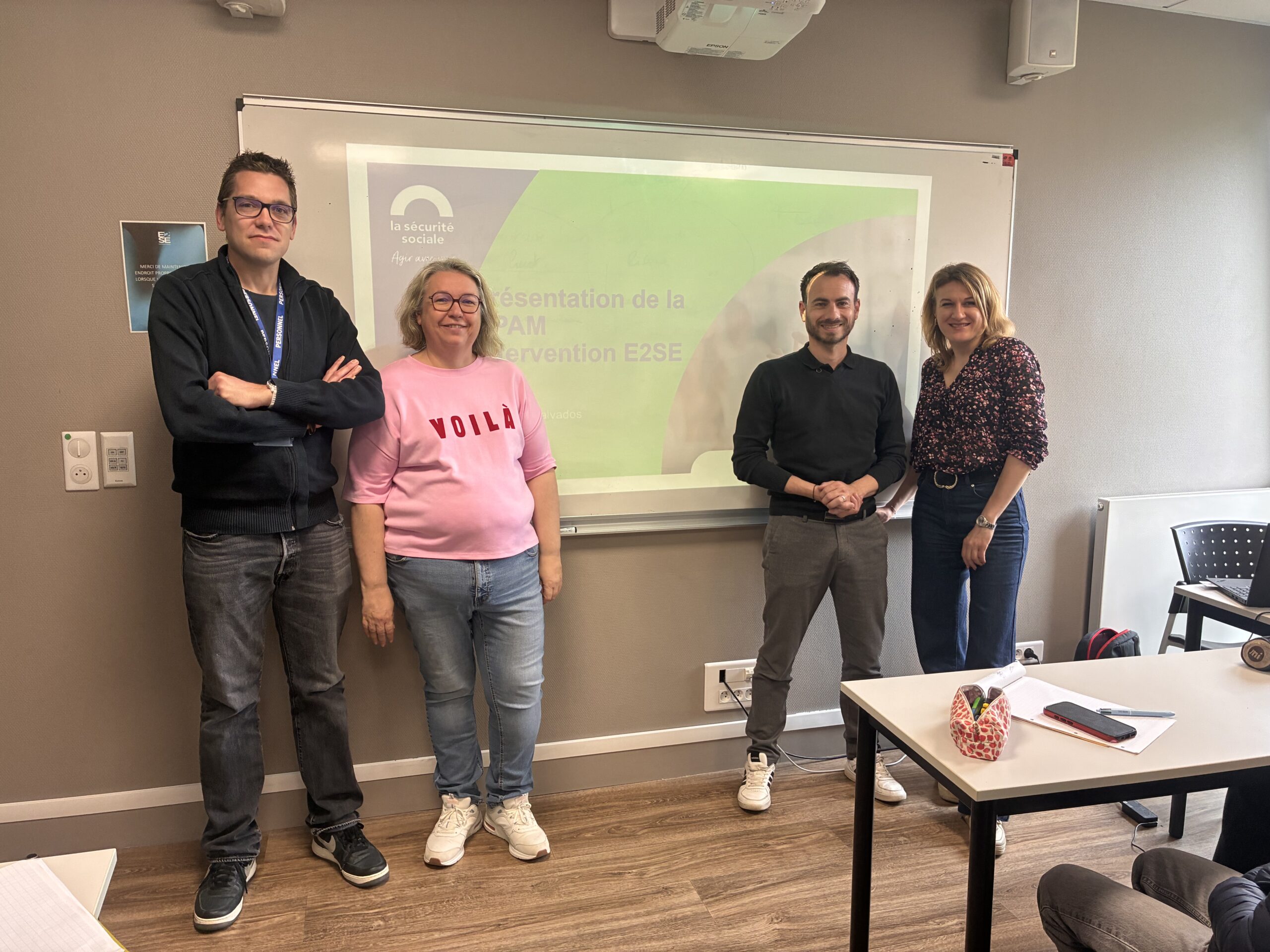 Image mise en avant de l'article intervention Cpam auprès des bts assurance