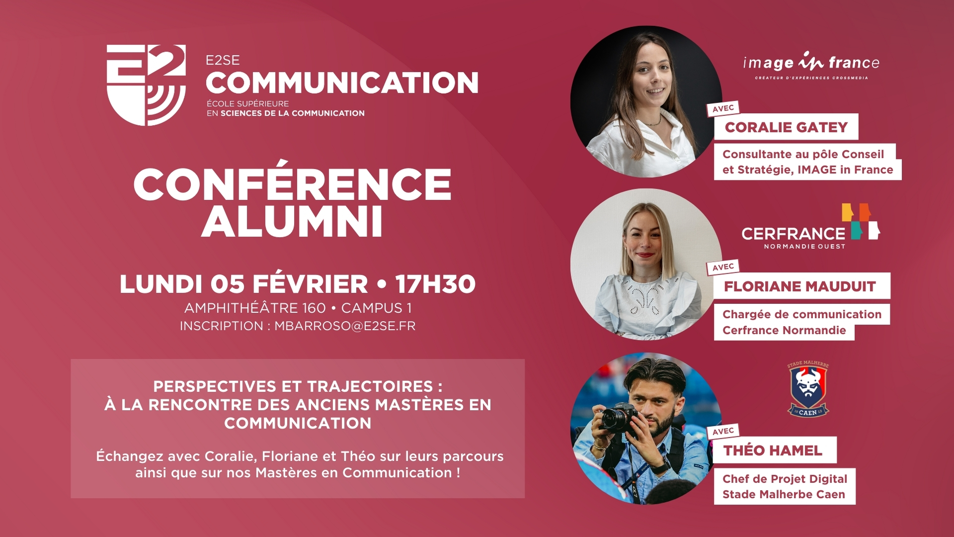 Image mise en avant de l'article CONFÉRENCE ALUMNI E2SE COMMUNICATION