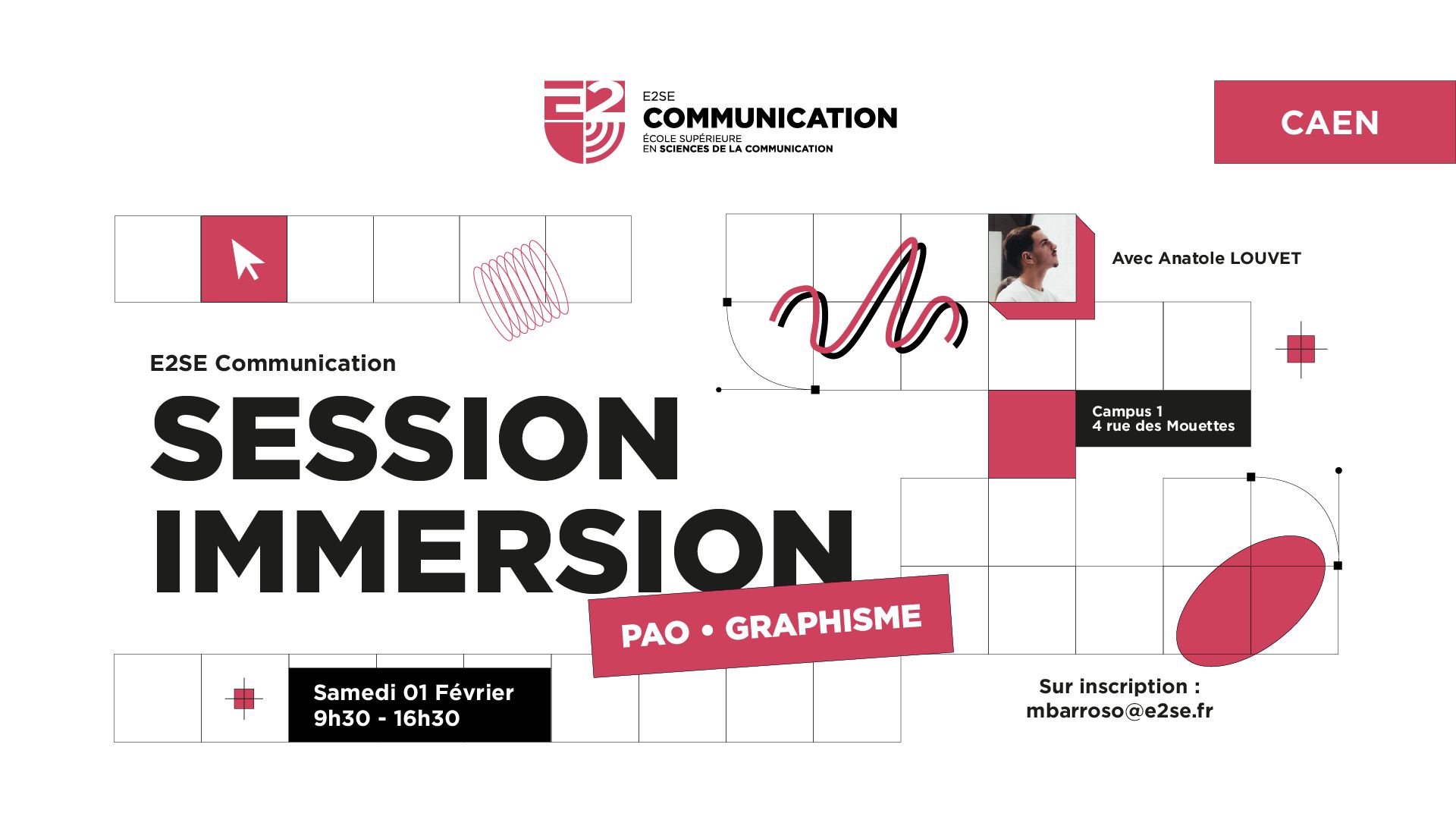 Image mise en avant de l'article CAEN – Session Immersion en PAO et Graphisme – BTS Communication
