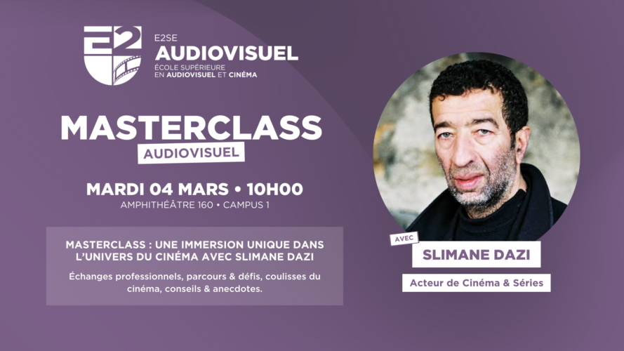 Image mise en avant de l'article MASTERCLASS – Slimane DAZI