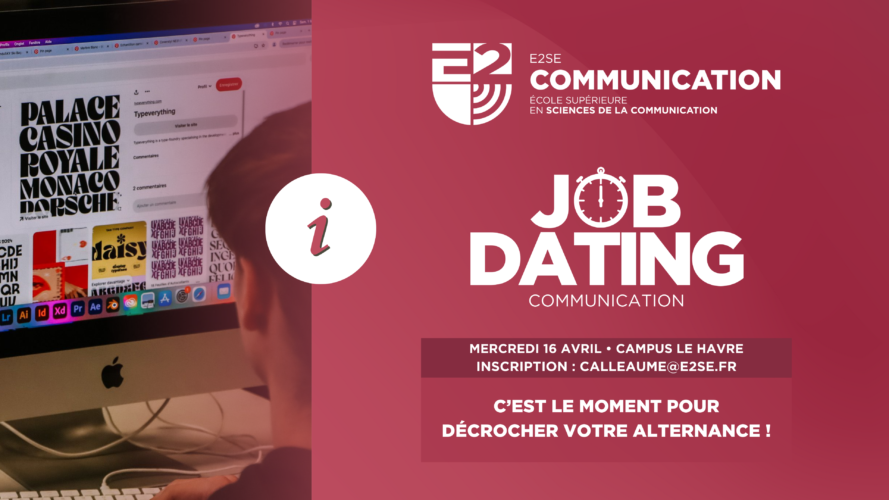 Image mise en avant de l'article Job Dating en Communication : Le Rendez-vous Incontournable du Campus du Havre !