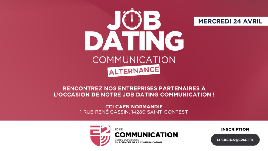Image mise en avant de l'article JOB DATING E2SE COMMUNICATION