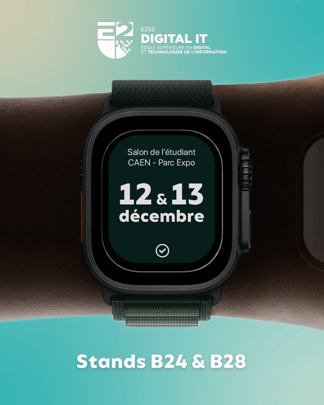 Image mise en avant de l'article L’E2SE Digital IT sera présente au Salon de l&rsquo;Étudiant de Caen !