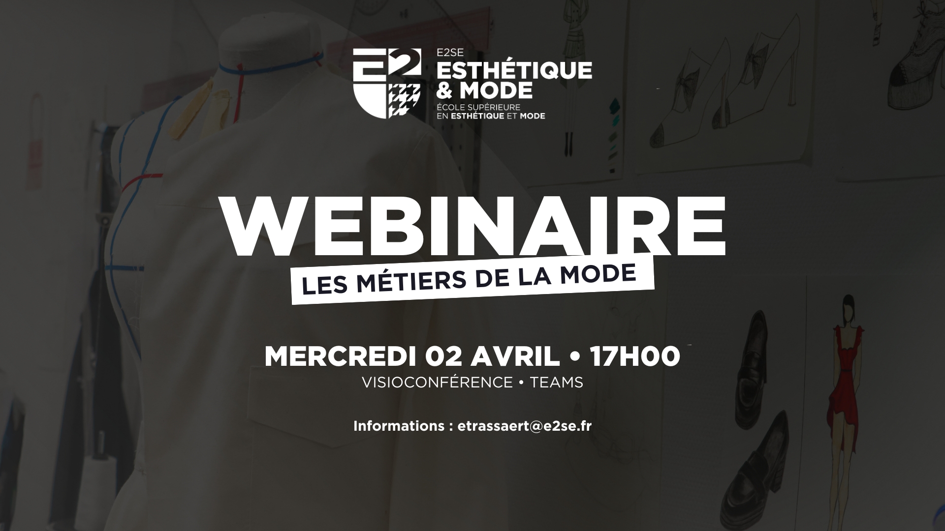 Image mise en avant de l'article WEBINAIRE MÉTIERS DE LA MODE
