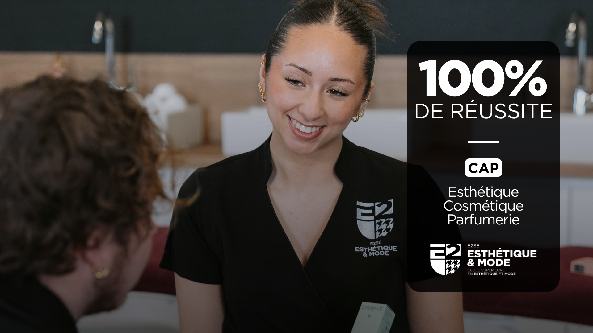 Image mise en avant de l'article 100% de réussite CAP Esthétique Cosmétique Parfumerie