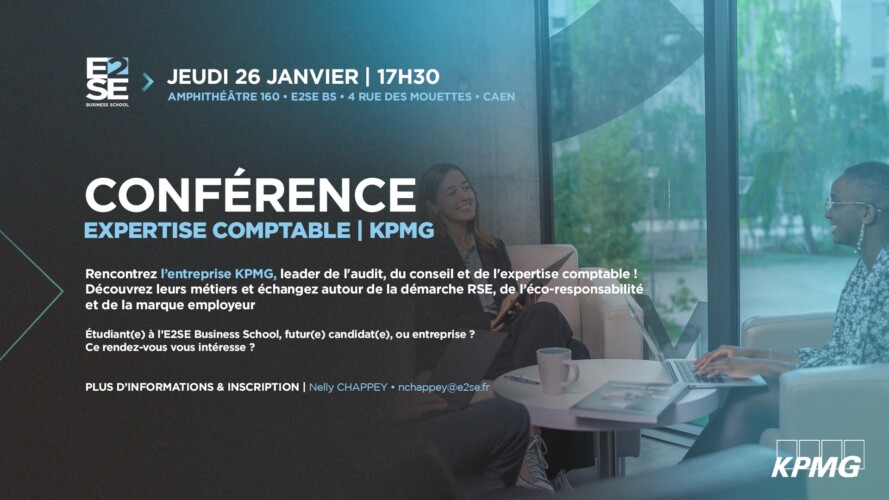 Image mise en avant de l'article CONFÉRENCE MÉTIERS x KPMG