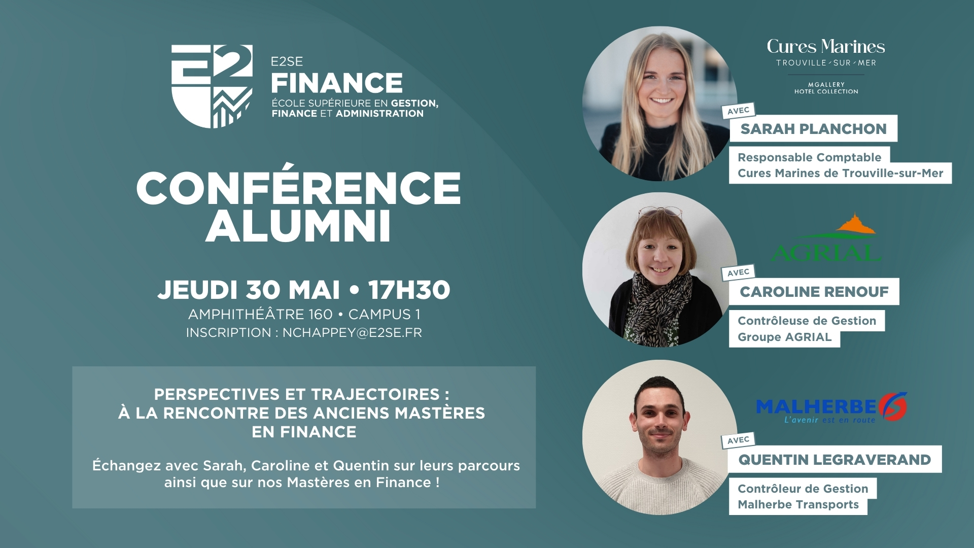 Image mise en avant de l'article CONFÉRENCE ALUMNI E2SE FINANCE