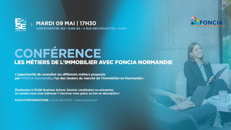 Image mise en avant de l'article CONFÉRENCE MÉTIER FONCIA NORMANDIE