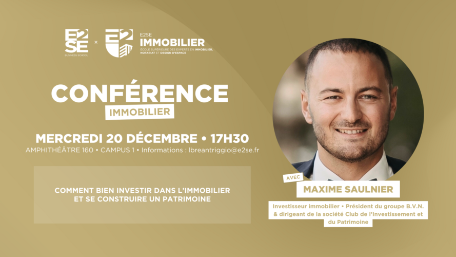 Image mise en avant de l'article CONFÉRENCE • COMMENT BIEN INVESTIR DANS L&rsquo;IMMOBILIER