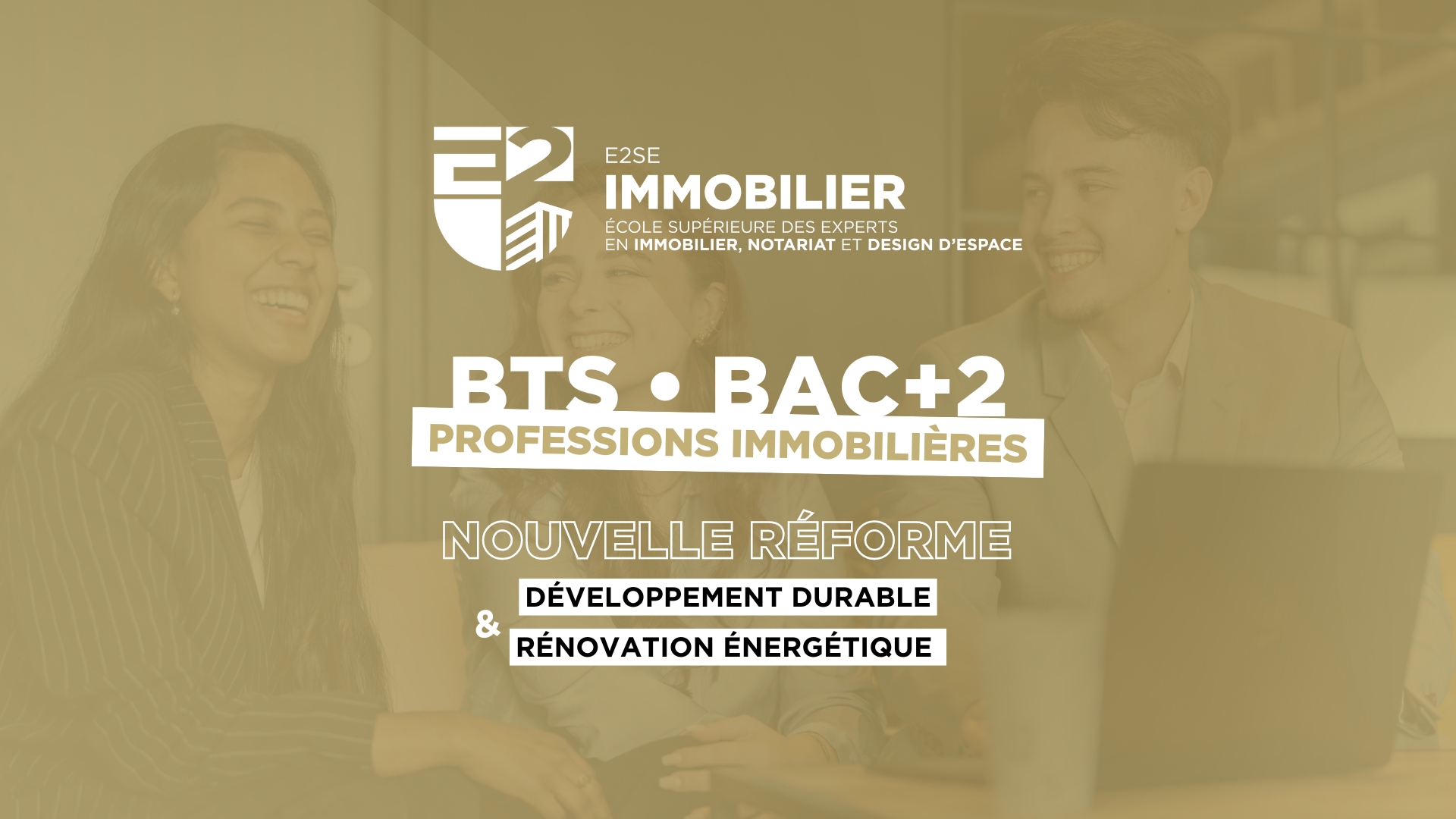 Image mise en avant de l'article NOUVELLE RÉGLEMENTATION BTS PROFESSIONS IMMOBILIÈRES