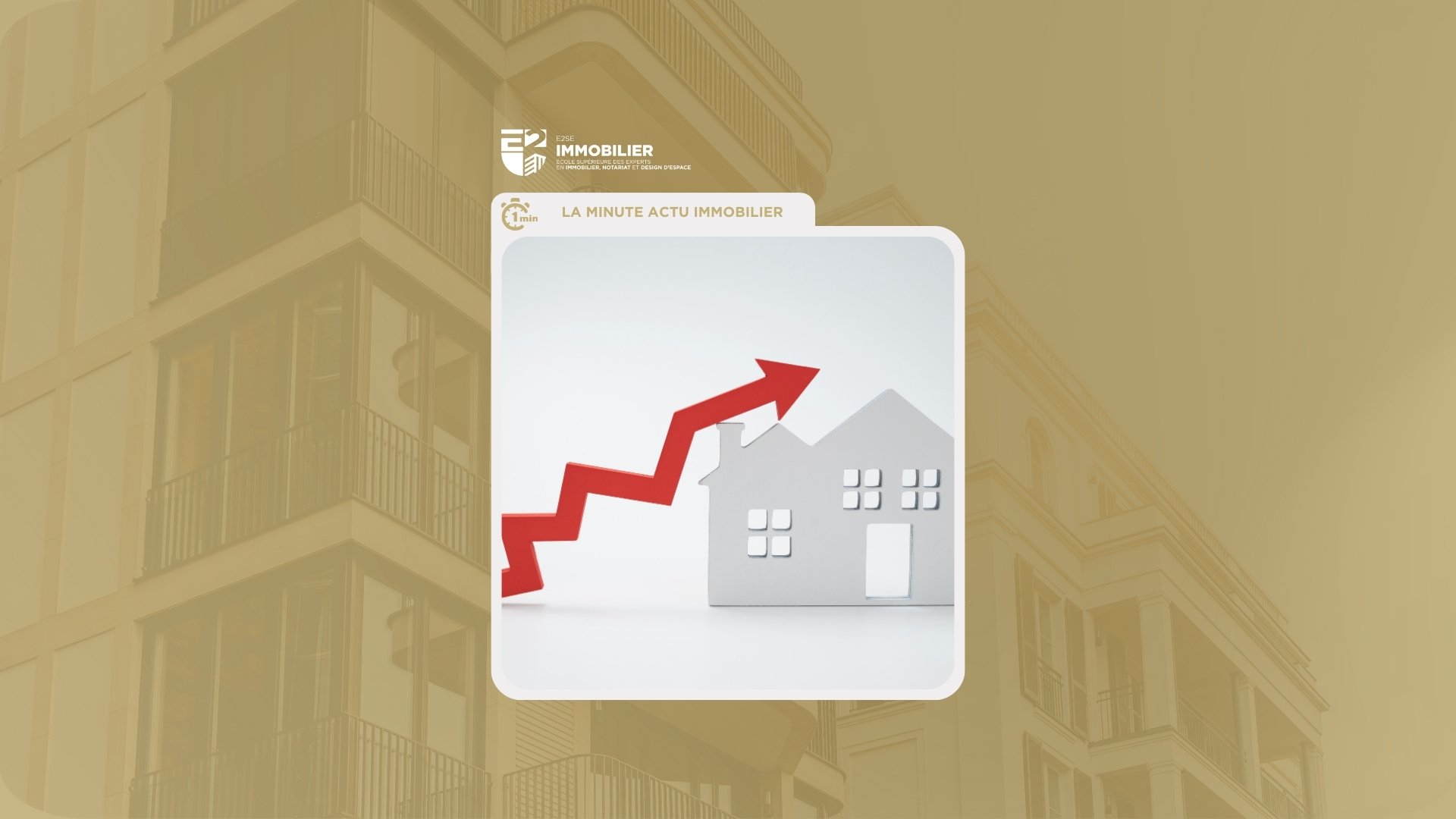 Image mise en avant de l'article LA MINUTE ACTU IMMOBILIER