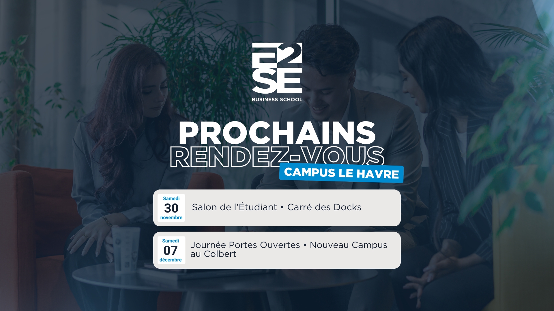Image mise en avant de l'article ÉVÉNEMENTS DÉCEMBRE CAMPUS LE HAVRE