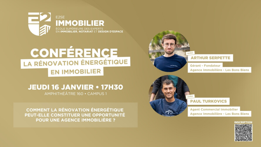 Image mise en avant de l'article CONFÉRENCE RÉNOVATION ÉNERGÉTIQUE EN IMMOBILIER
