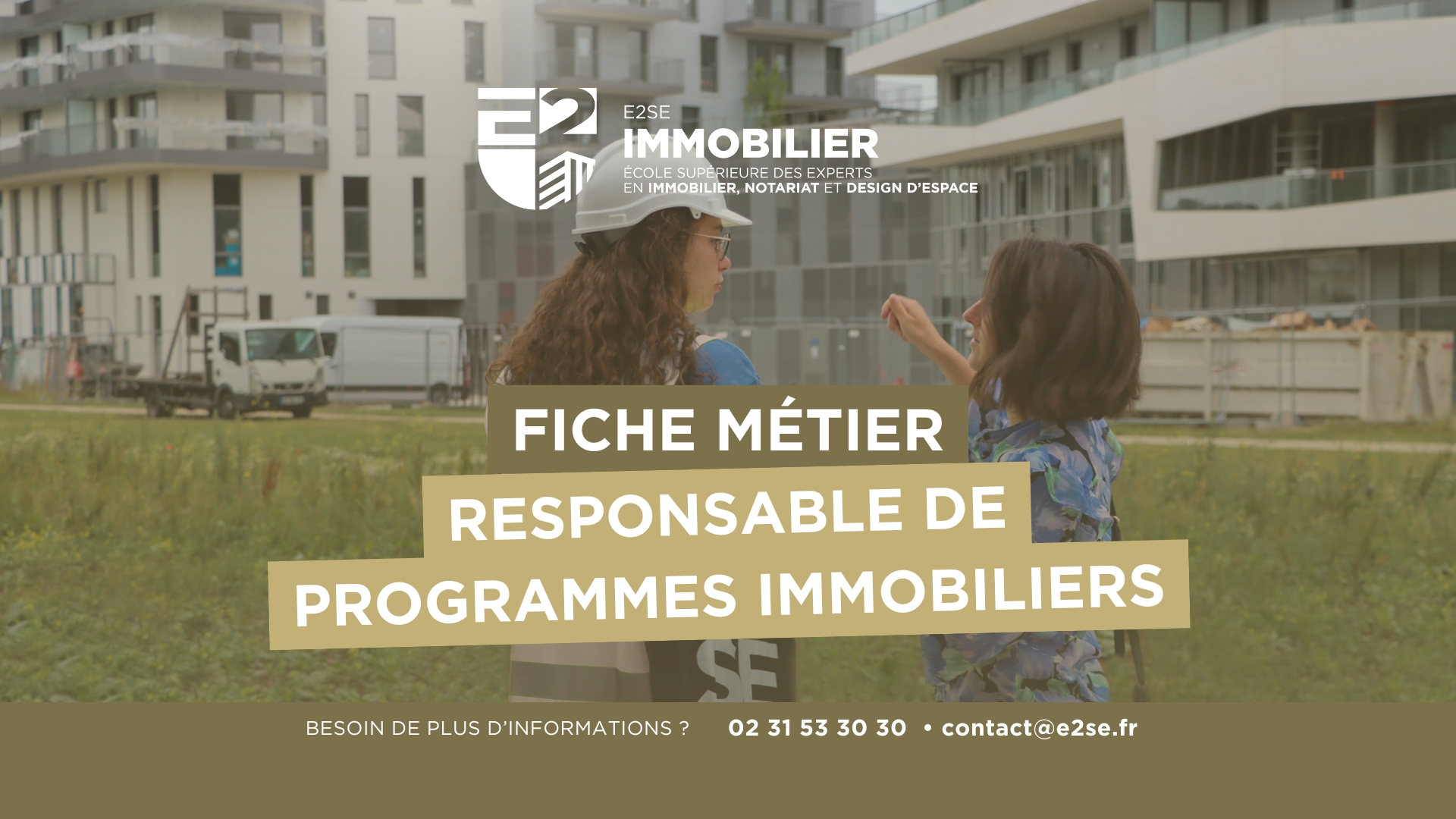 Image mise en avant de l'article FICHE MÉTIER : RESPONSABLE DE PROGRAMMES IMMOBILIERS