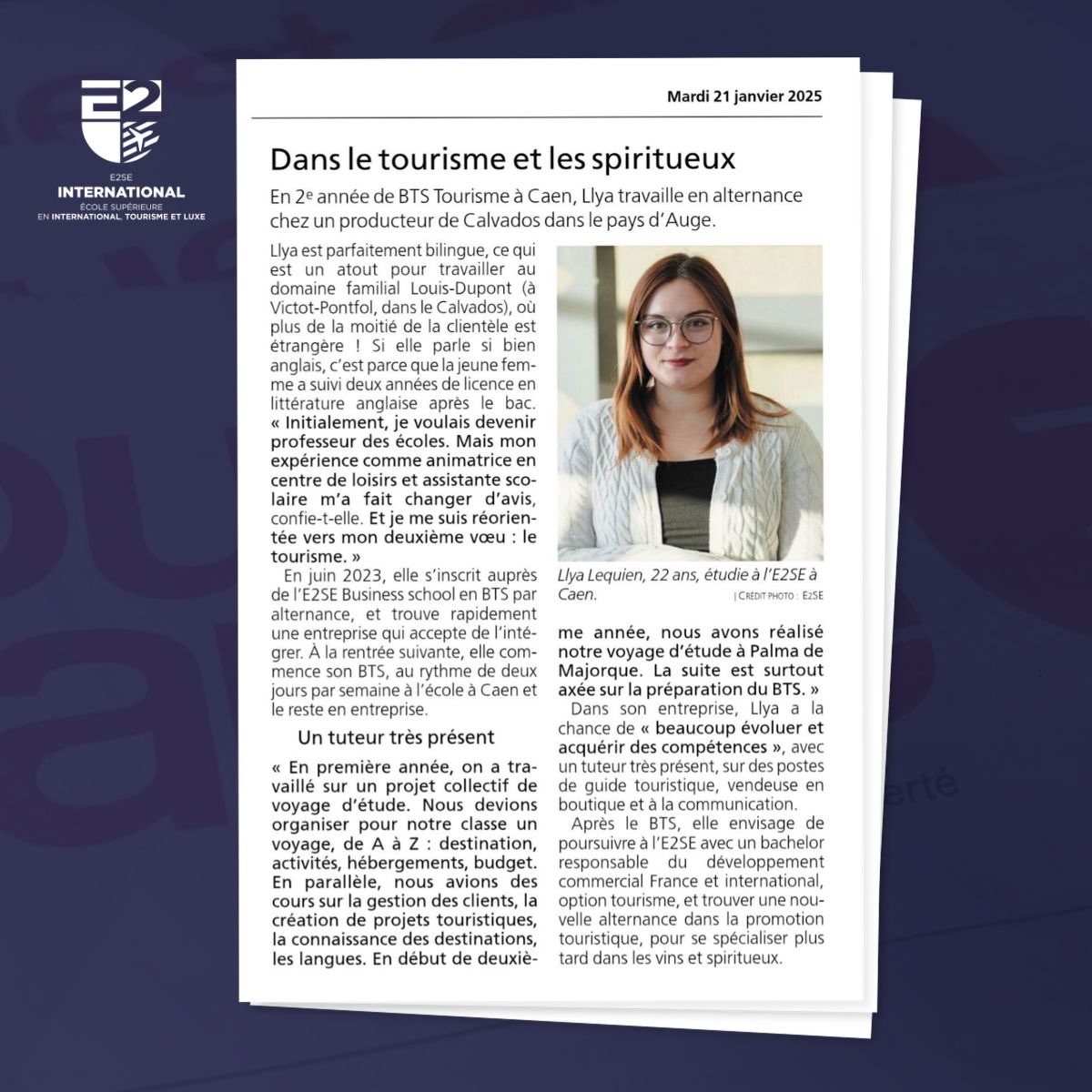 Image mise en avant de l'article REVUE DE PRESSE : Llya Lequien