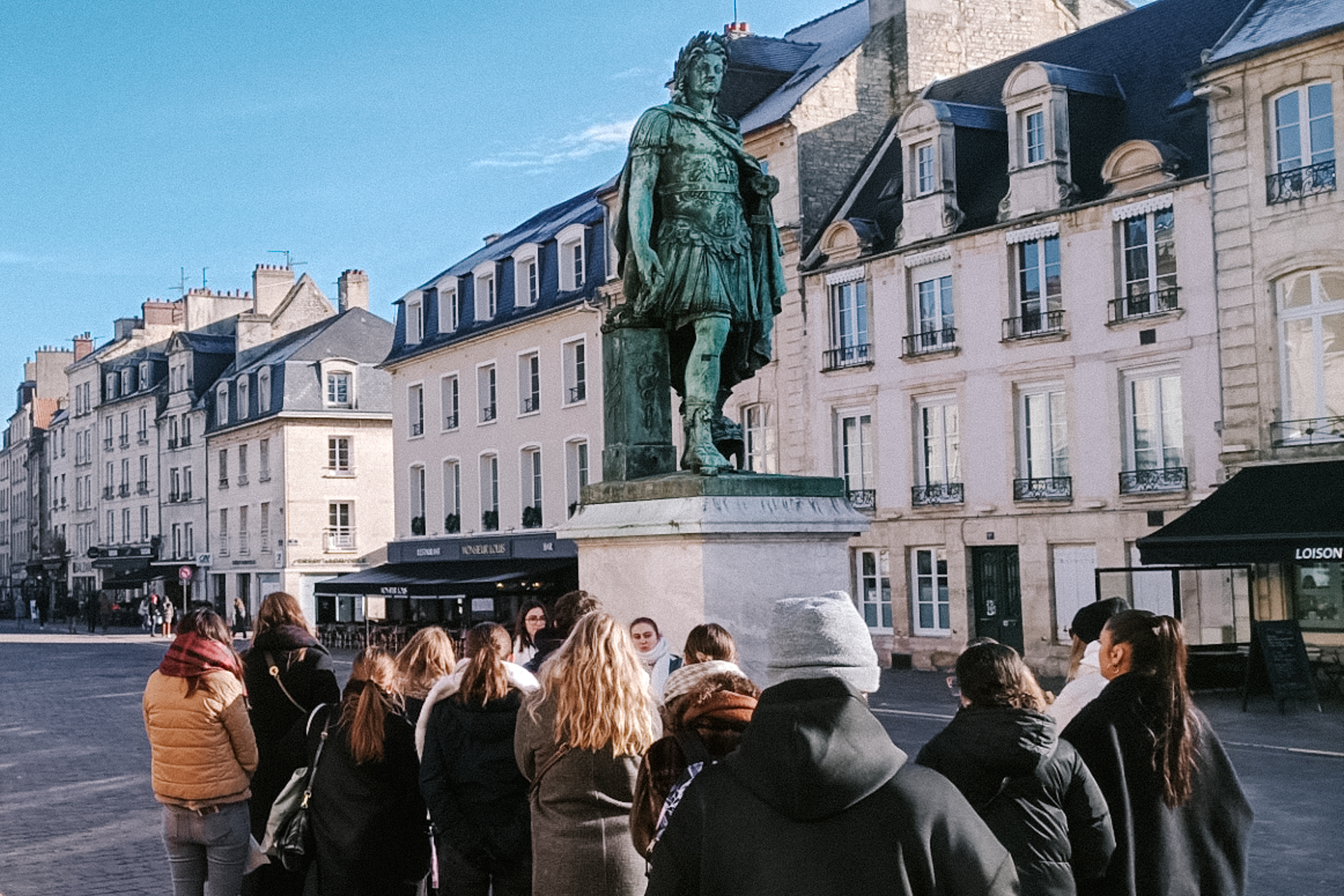 Image mise en avant de l'article À la découverte de Caen avec nos BTS Tourisme 1ère année !