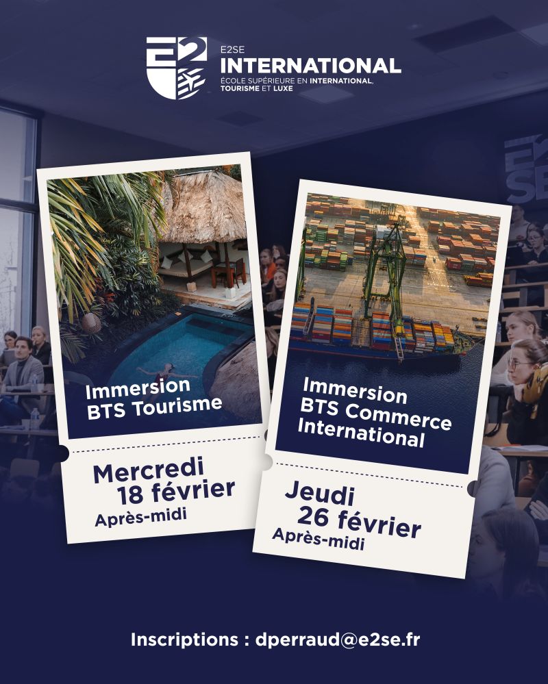 Image mise en avant de l'article Journée d&rsquo;immersion – BTS Tourisme & BTS Commerce International
