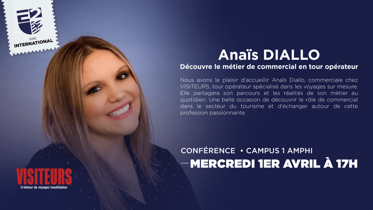 Image mise en avant de l'article Conférence Anaïs DIALLO – E2SE International