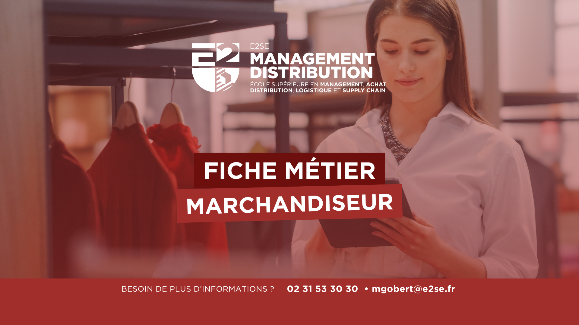 Image mise en avant de l'article fiche métier : marchandiseur
