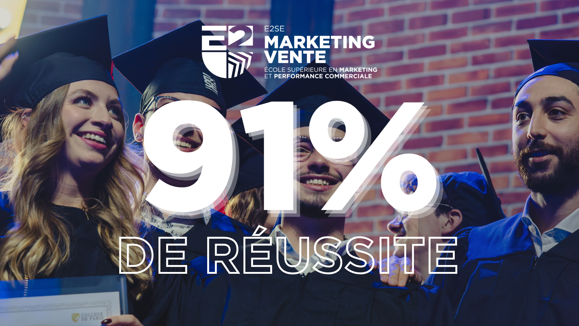 Image mise en avant de l'article 91% de réussite pour les BTS NDRC