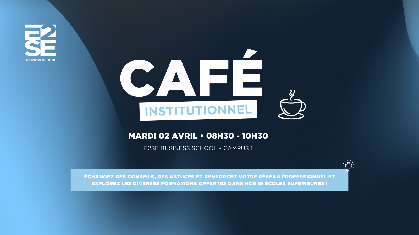 Image mise en avant de l'article Café Institutionnel • Découvrez nos nouveautés en développant votre réseau