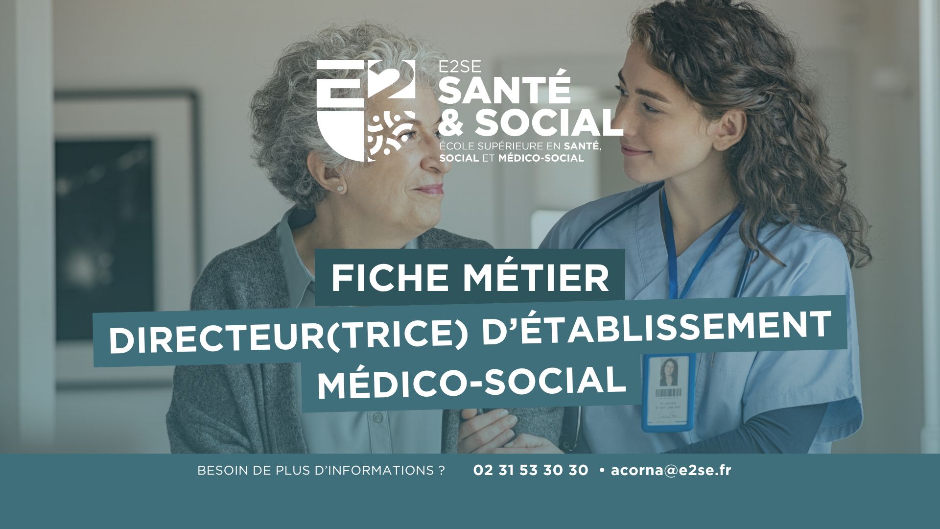 Image mise en avant de l'article Fiche métier : Directeur(trice) d’établissement médico-social